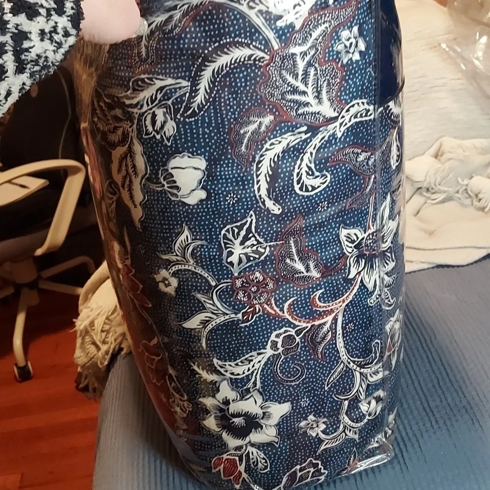 Ralph Lauren Home Mirabelle Full Queen Comforter Indigo Blue